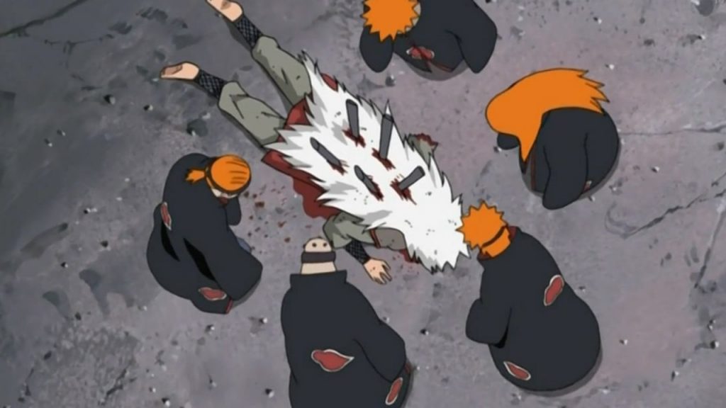 Pain (Nagato Uzumaki) vs Jiraiya